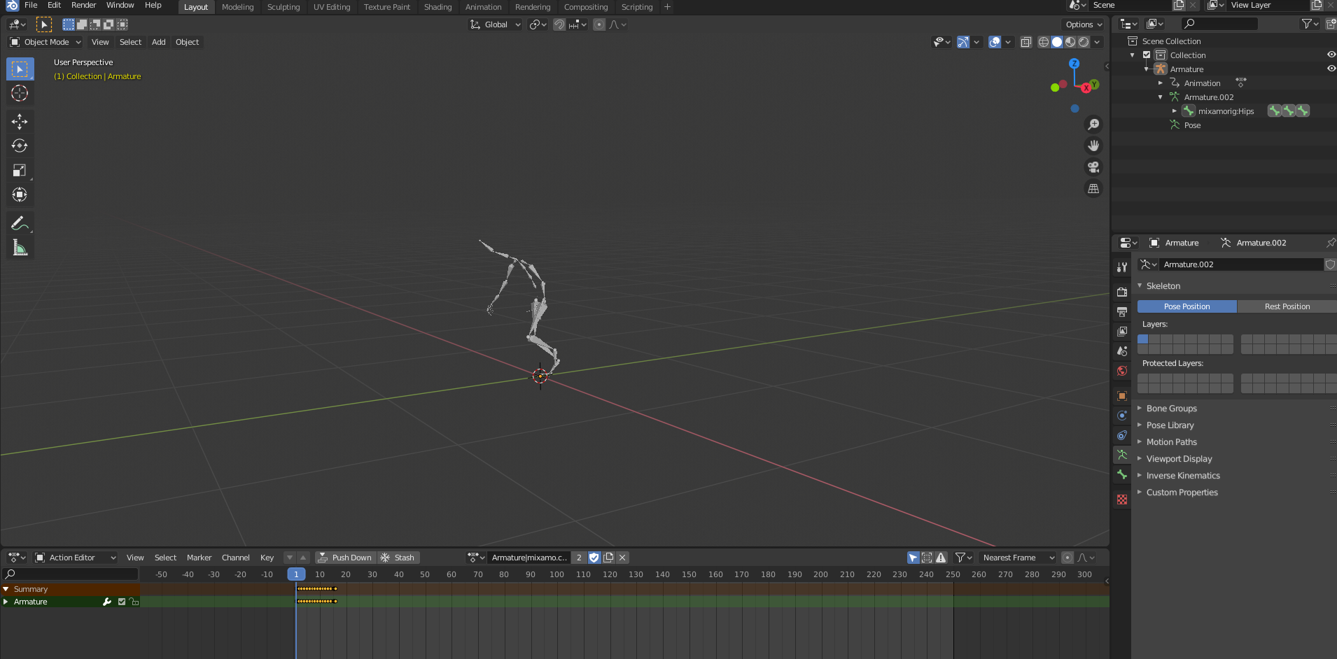 multiple animation fbx unity