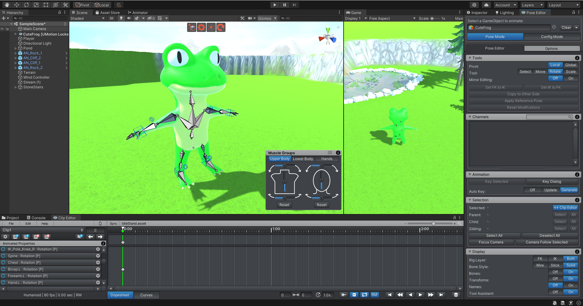 Skinning Editor, 2D Animation