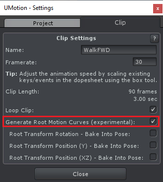 Issue with Final Animation Position / UMotion - Animation Editor / Soxware  Interactive